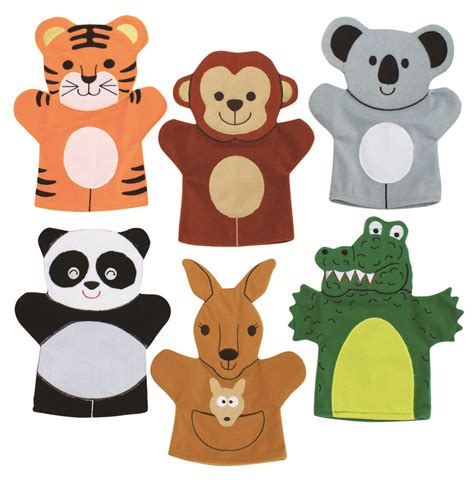 Zoo Animal Finger Puppets Printable